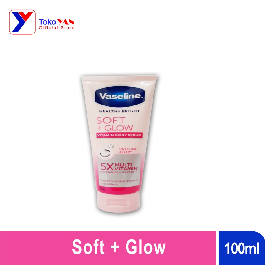 Jual Vaseline Healthy Bright Vitamin Body Serum Soft Glow 100ml Shopee Indonesia 3598