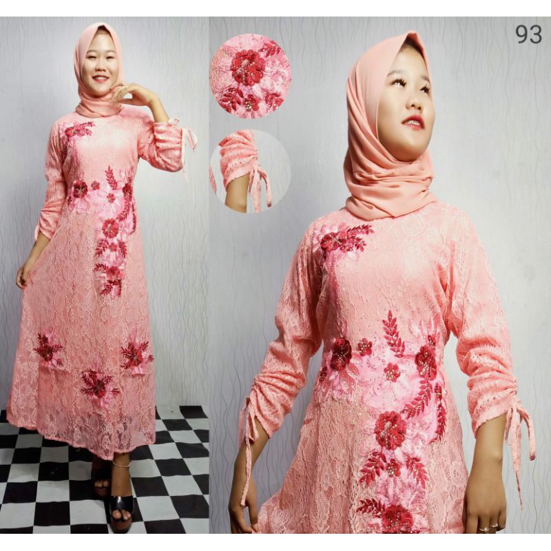 GAMIS PESTA ALESHA MUSLIMAH N4W COLLECTION