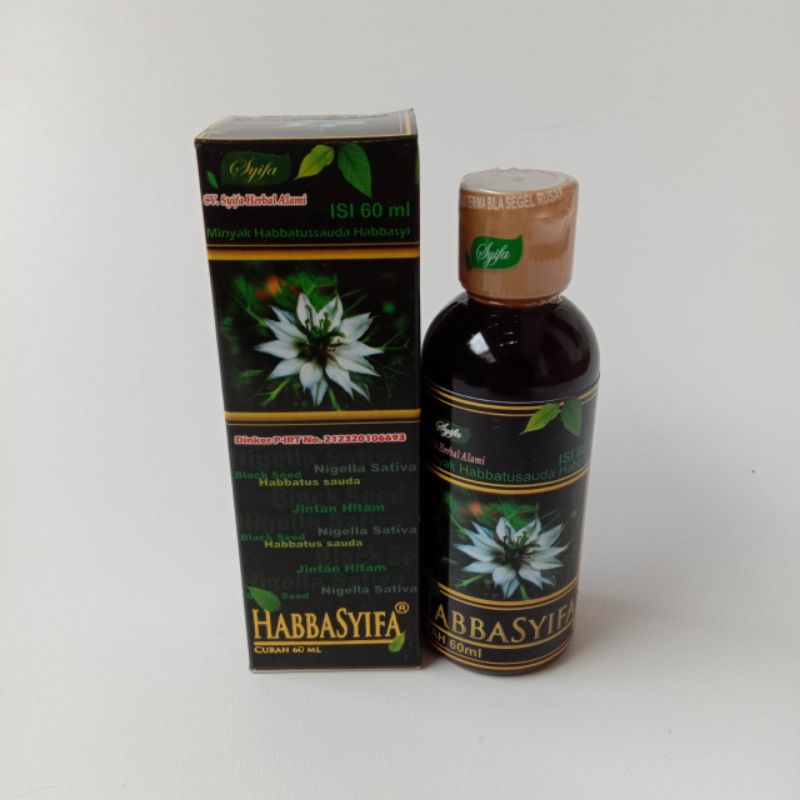 

HABBASYIFA OIL 60ml melancarkan peredaran darah,mestabilkan kolesterol,menjaga daya tahan tubuh dll