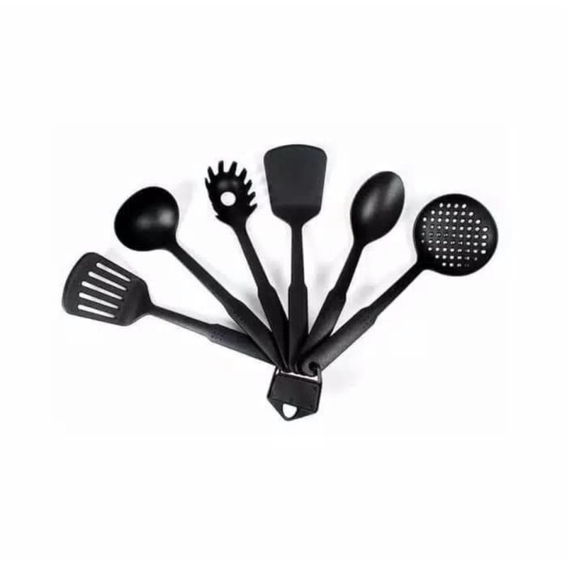 Spatula Set 6pcs Bahan Nylon