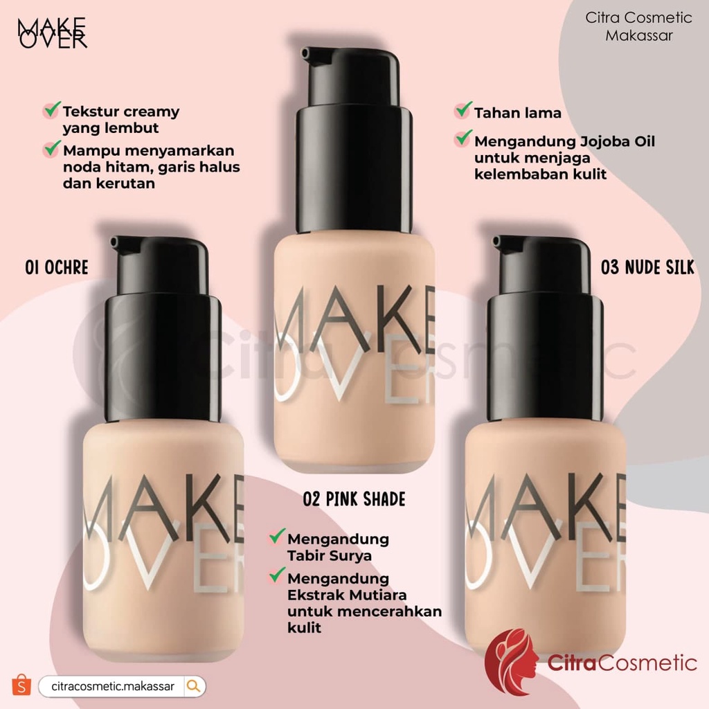 Make Over Ultra Cover Liquid Matte Foundation 33 Ml