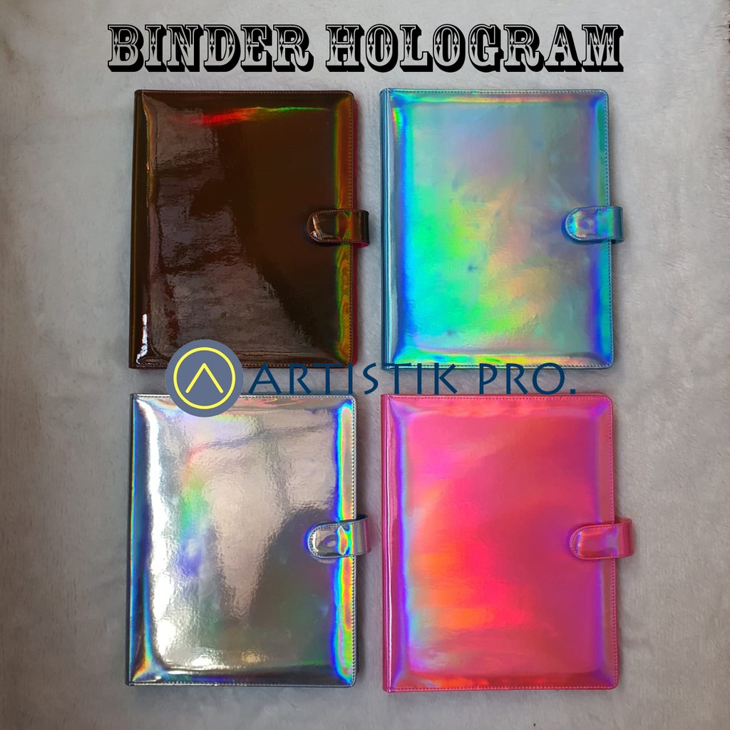 

BINDER HOLOGRAM 4 WARNA PILIHAN A5 DAN B5