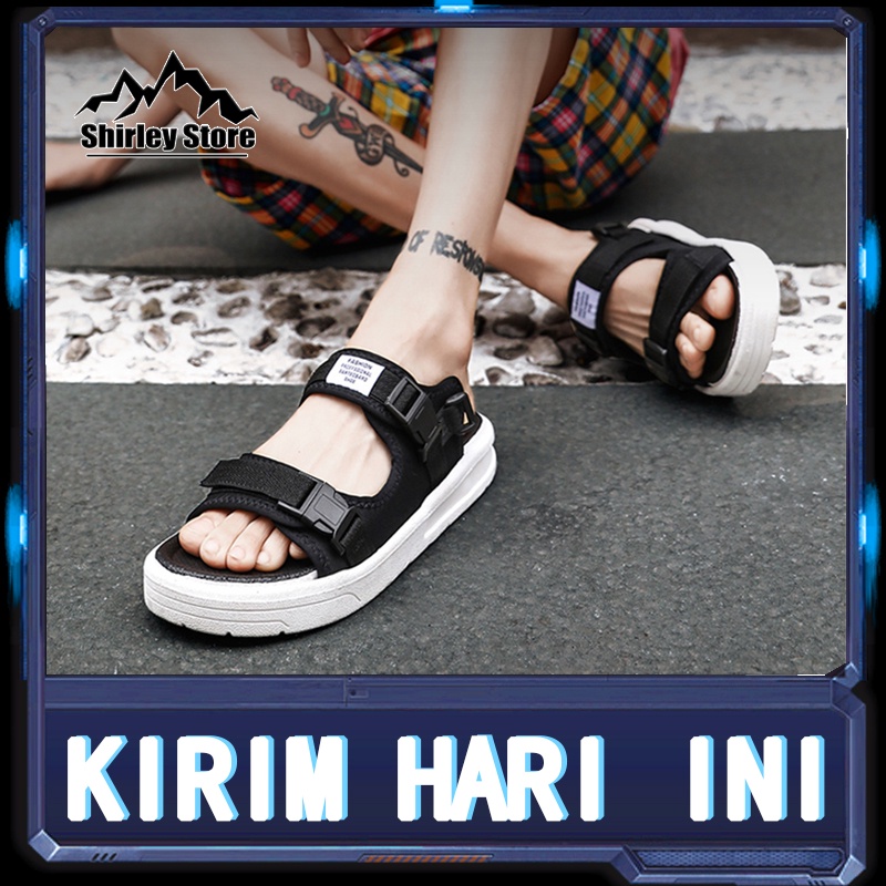 【COD &amp; Kirim Hari ini】 Sepatu Sandal Pria Sendal Kasual Pria Sendal Pria Sendal Pria Tali Belakang Yang Bisa Sandal Pria Sendal Cewok Kekinian Sendal Gunung Pria Sendal Pria Casual Sandal Gunung Pria Sendal Sport Sendal Fashion Pria