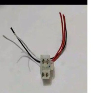 Kabel soket kiprok regulator kabel 5 pin 6 original Yamaha fi Mio vino XRide Xeon GT 125 blue core