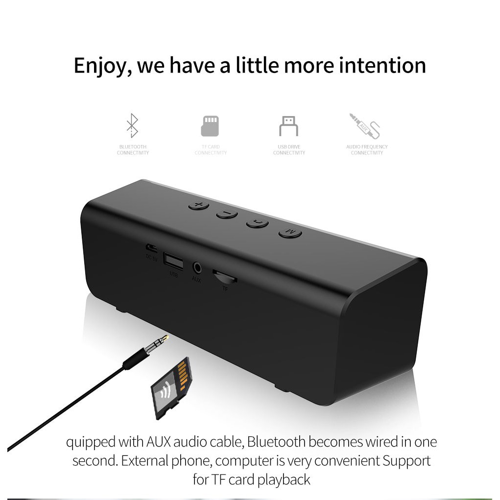 COD Portable Bluetooth Speaker 10W Zealot S31 - Black