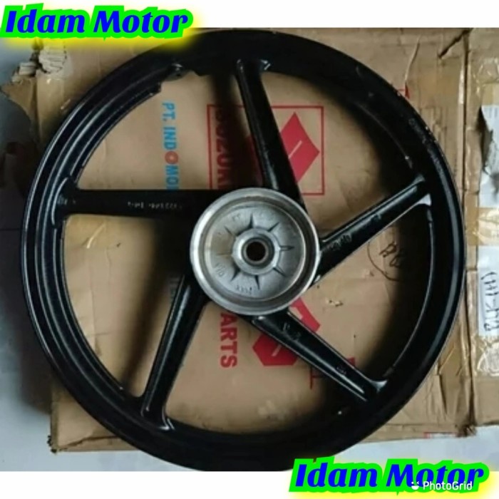 MURAH - VELG RACING BELAKANG MOTOR SUZUKI SATRIA 2 TAK TROMOL ORIGINAL COPOTAN ASLI