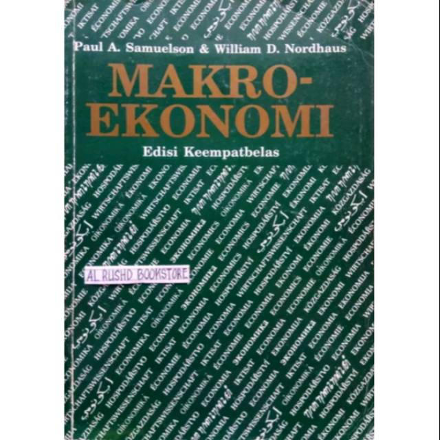 Buku [ORI 100%] MAKRO EKONOMI >> Paul A. Samuelson ● William D. Nordhaus