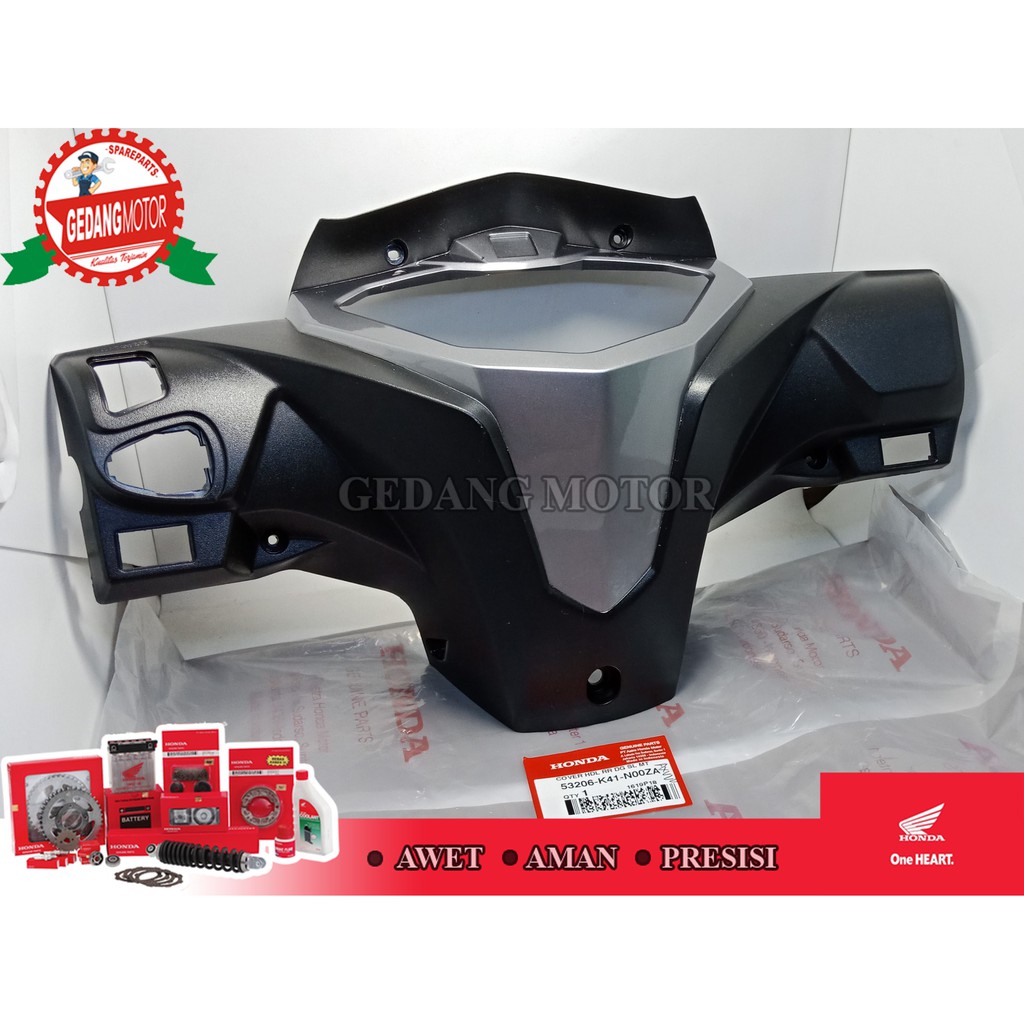 COVER / BATOK BELAKANG NEW SUPRA X125 FI ORI HONDA ( 53206-K41-N00ZA )
