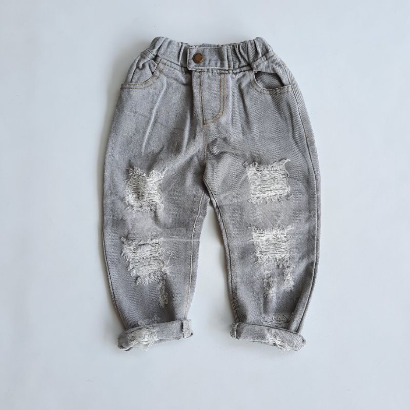 Celana Jins Anak Kids Ripped Jeans Denim Panjang 4 5 6 7 8 Tahun