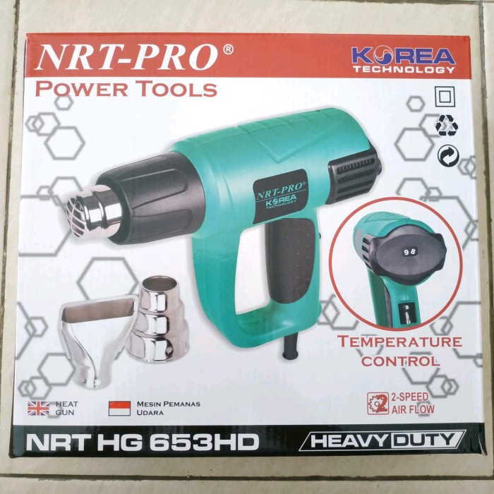 Mesin-Heat-Gun/Hot-Gun-NRT-PRO-HG-650-HD
