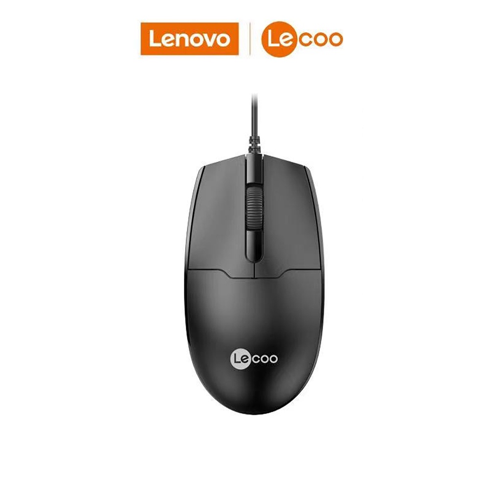 Mouse Lenovo Lecoo MS101 Wired Optical 1600DPI