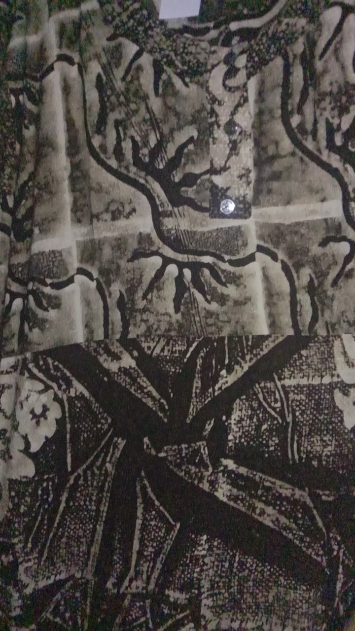 Gamis Batik Cap Premium Susun Ld 120