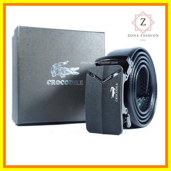 Pria-Pinggang-Ikat- Gesper Ikat Pinggang Sabuk Pria Newm Colletion Dgn Kulit Asli Cantol - Ikat Ping