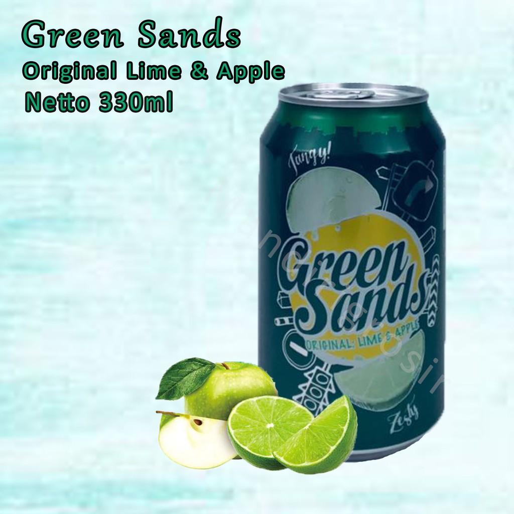 Green Sands * Minuman * Original Lime&amp;Apple * 330ml