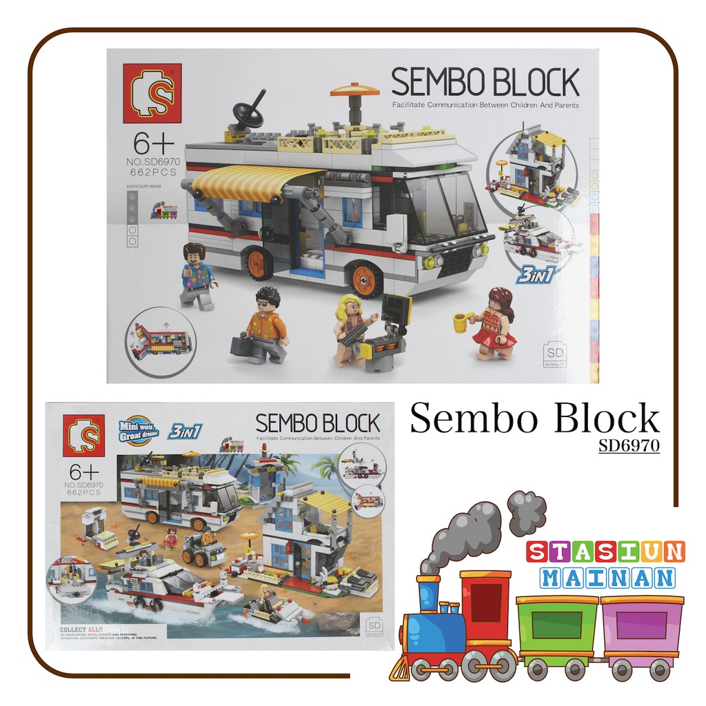 Sembo Block SD6970 3in1