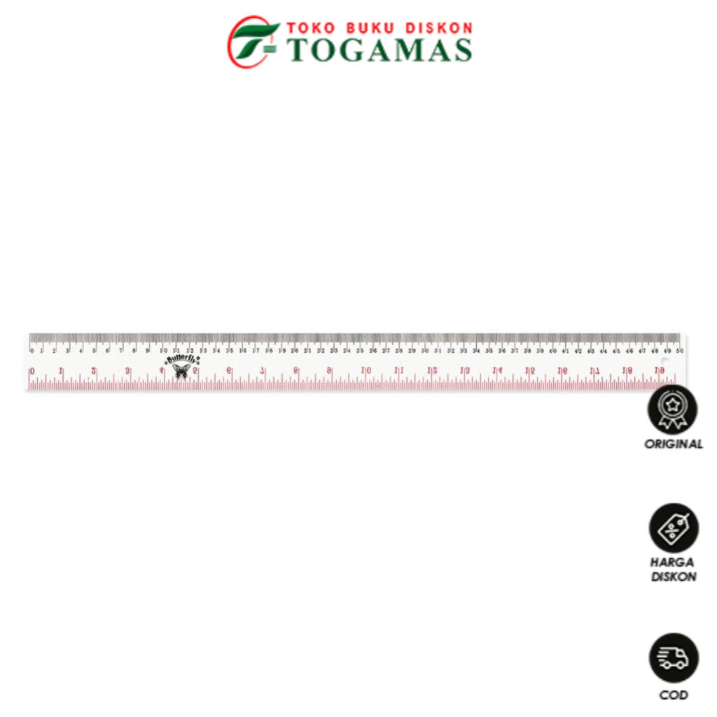 

TERLARIS !! PENGGARIS 50 CM BUTTERFLY