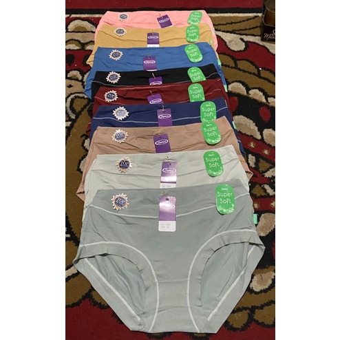 celana dalam merk sorex ori bahan katun super soft / cd cewek merk sorex seamles