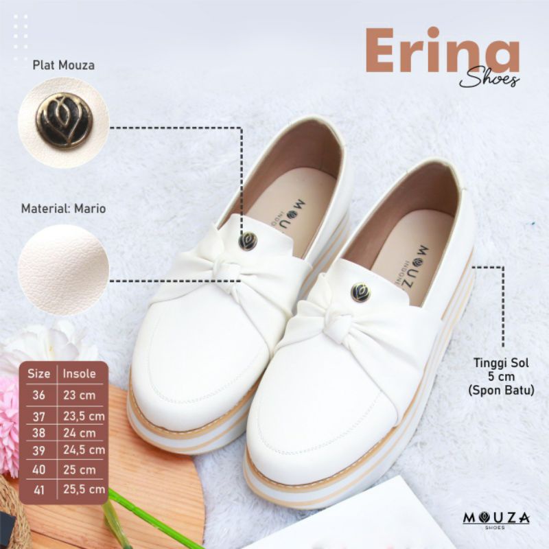 [Mouza Official] Sepatu Platform Erina Wedges by Mouza Shoes