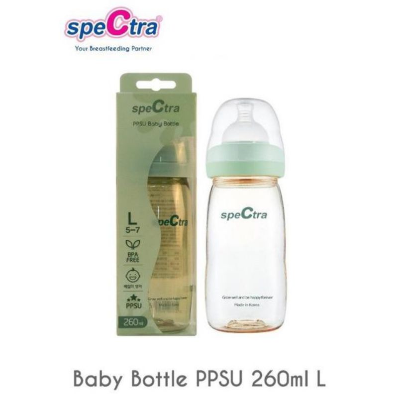 Spectra Botol Susu Wideneck PPSU - Baby Bottle Wide Neck Spectra