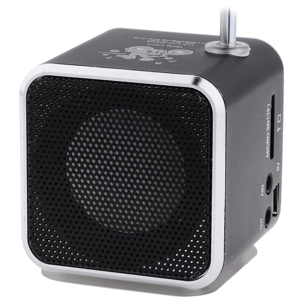 Mini Speaker Portable FM Radio MP3 Support Memory Card dan Bluetooth