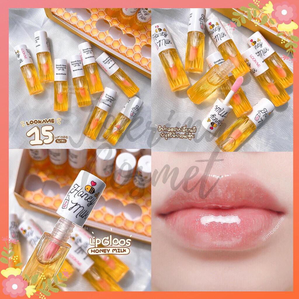 (CYBER) COD TERBARU Mila Color Magic Lipoil Unicorn / Lookave Honey Mini Lipoil