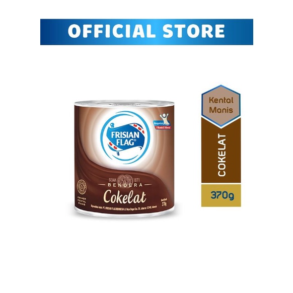 

Frisian Flag Kental Manis Coklat 370G