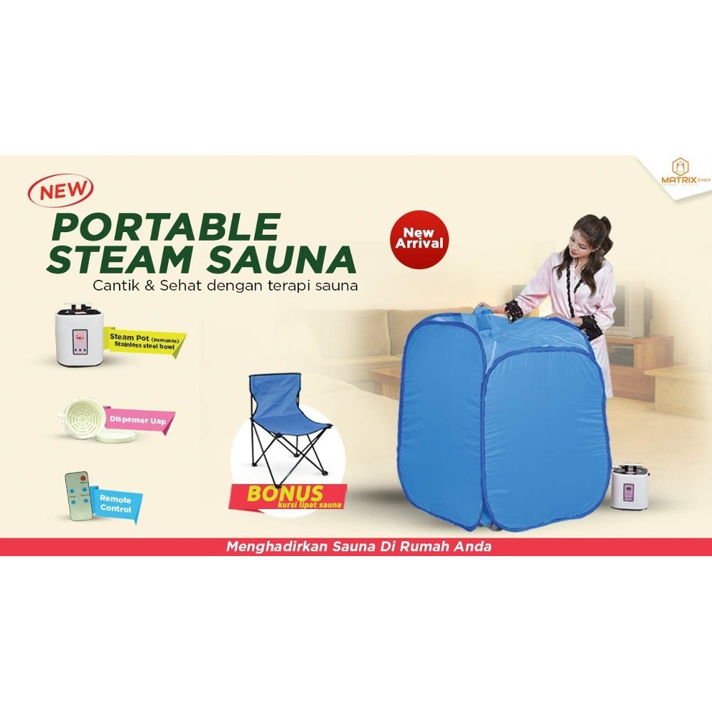 PROMO STEAM SAUNA PORTABLE/SAUNA STEAM PORTABLE/PORTABLE STEAM SAUNA