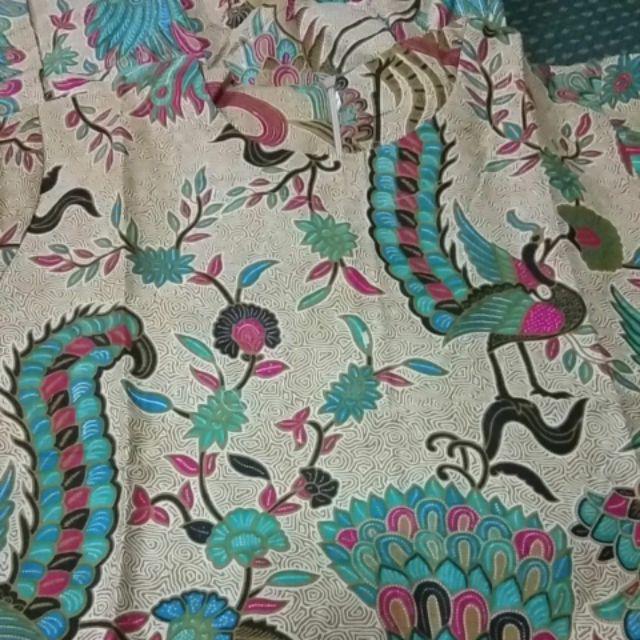 Atasan Batik Dolby Dolbi Dobby Doby Tenun Sutra Tulis Halus Katun Atbm Baron ,sarombit Atasan