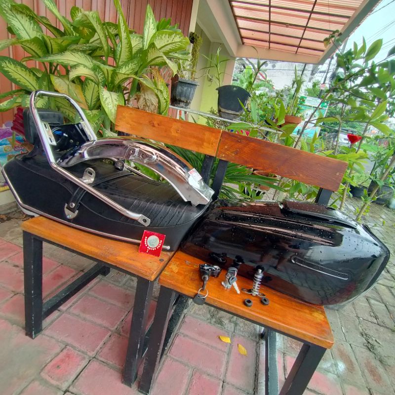 body set Honda GL100 full set siap pakai