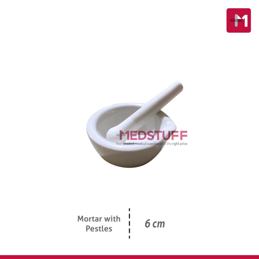 Mortar Stamper Onemed 6cm Mortar 6cm Onemed Mortar Onemed 6cm Lumpang Alu Alat Penumbuk Obat