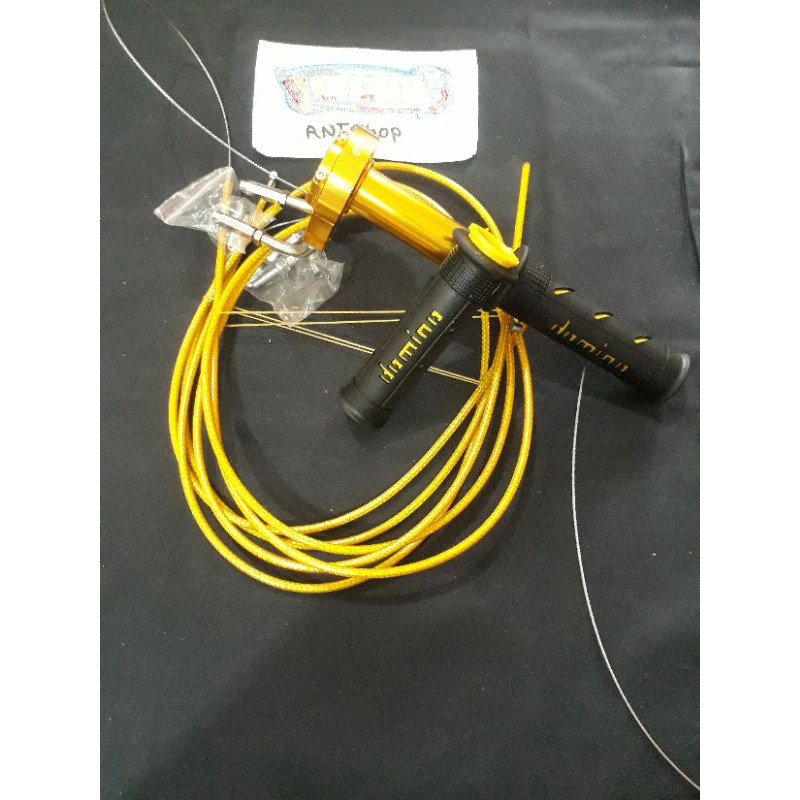 Slongsong gas spontan CNC paket L gas Kabel Gas 210mm