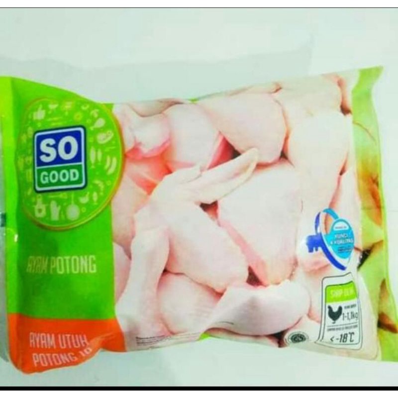 

So Good ayam satu ekor siap masak 1kg