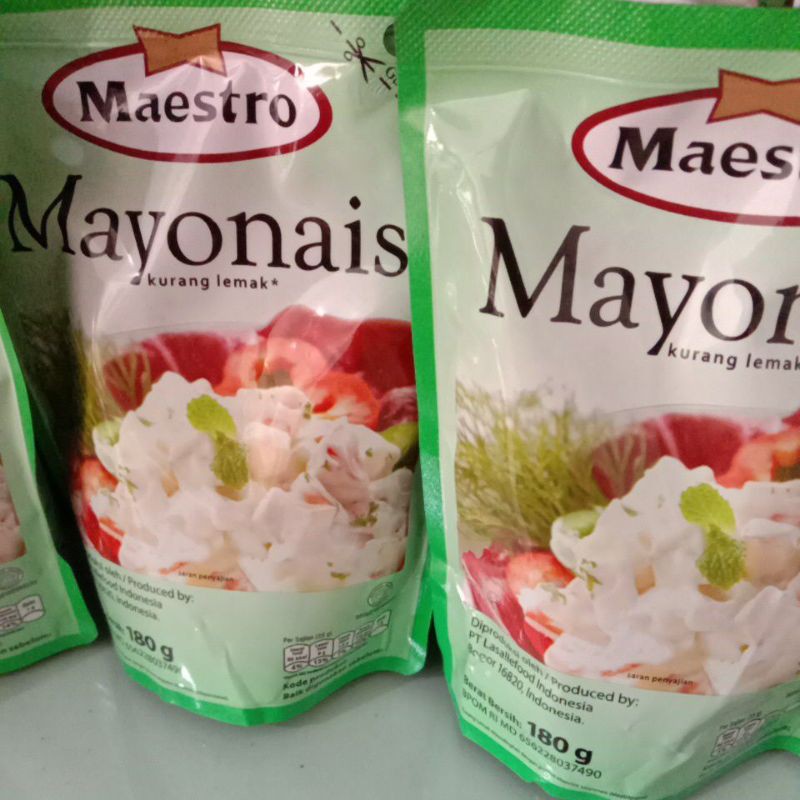 

Maestro mayonaise original 180 gr//Maestro Yogurt 180gr