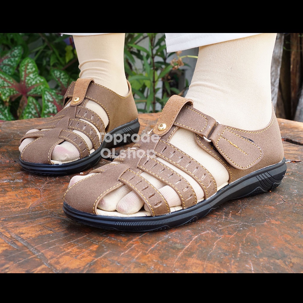 SANDAL SEPATU SLIP ON TERBARU FLAT MURAH KARET SELOP KEKINIAN TALI CASUAL SANTAI WANITA SLOP TC03