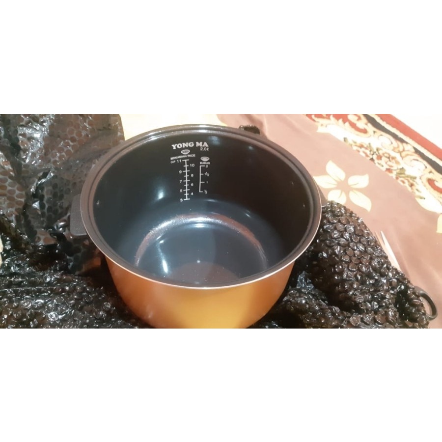 Innerpot / Inner Pot Teflon Panci Magic com YONGMA 2 Liter Kuping