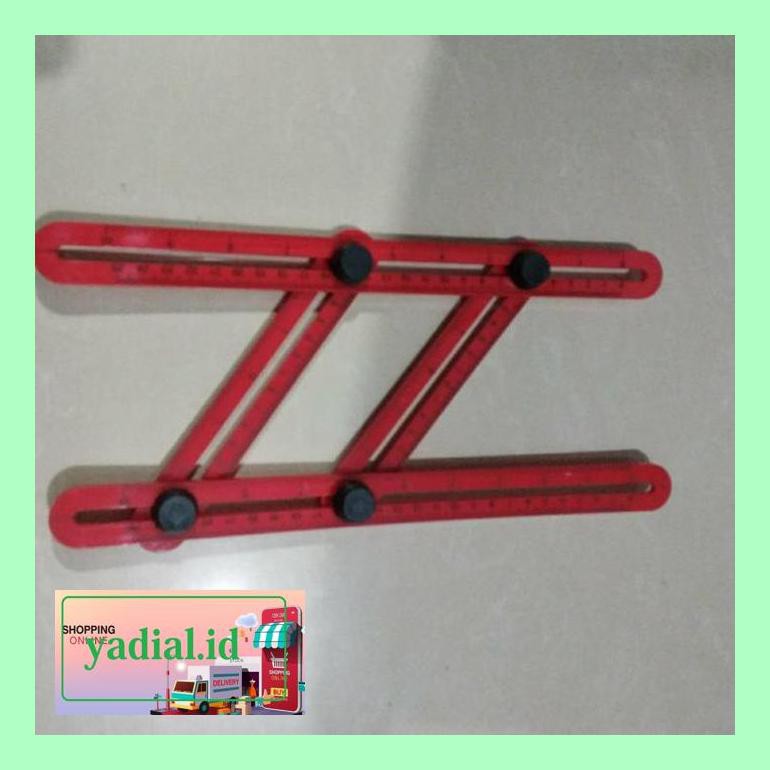 

Yadnsa0S Penggaris 4 Sisi / Angle Four Side Adjustable Square Scale Ruler Lutidiast