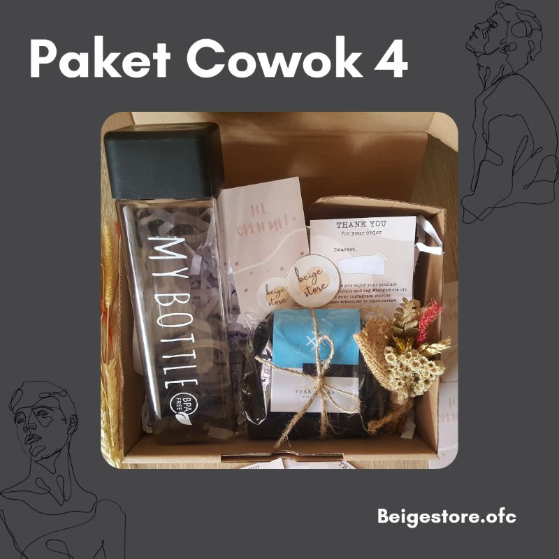 

Paket Cowok 4 - Gift box cowok / Hampers cowok / Hadiah cowok / Ulang tahun / For man boy