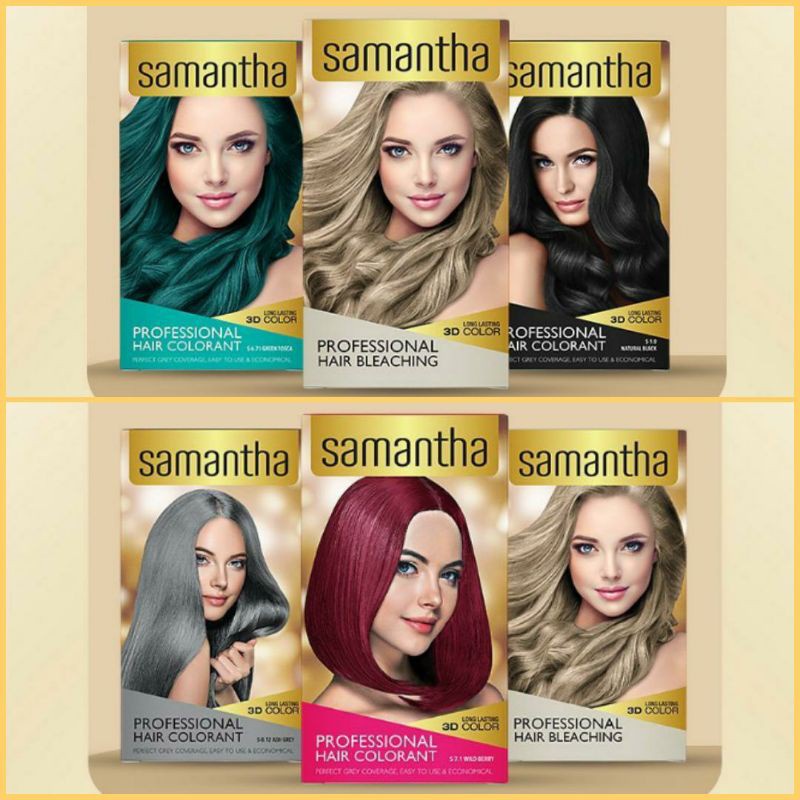 Samantha Professional Hair Colorant