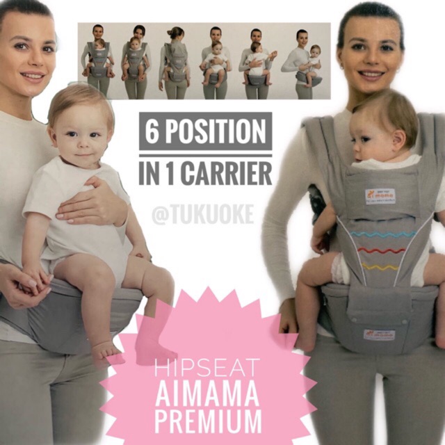 Gendongan Bayi Hipseat Aimama Imama  Modern Hipseat Murah Hipseat Imama hip Seat Dudukan
