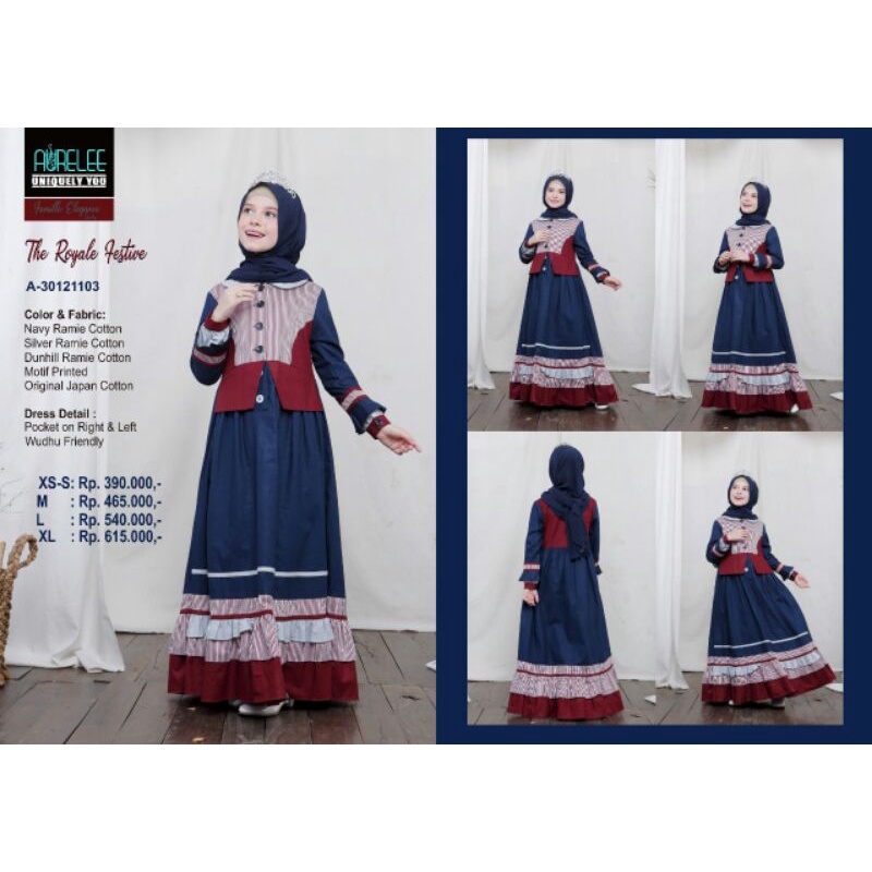 Aurelee Dida's Collection For Kids Gamis Anak Perempan