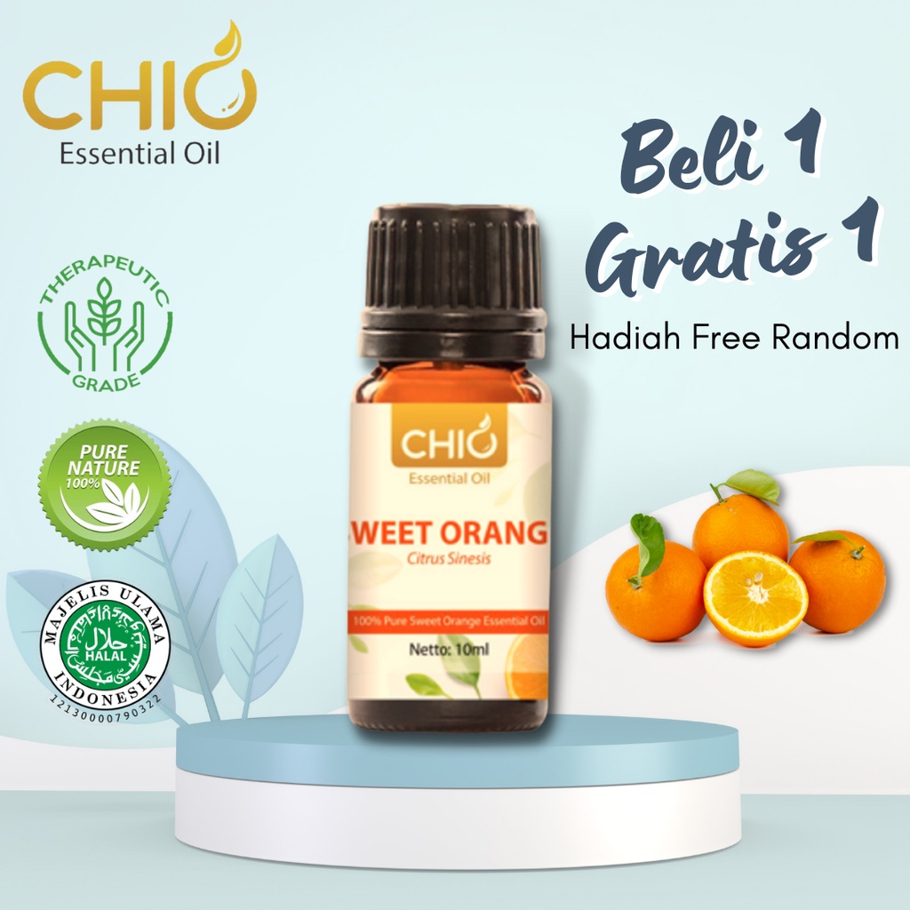 BUY 1 GET 1  chio sweet orange essensial oil