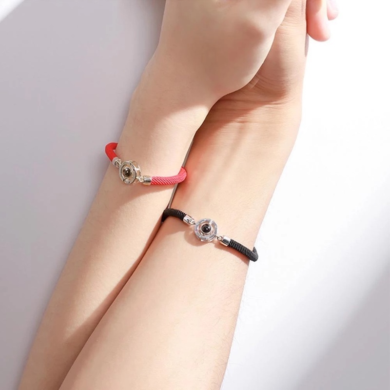 Gelang Tali Kepang Handmade Desain I Love You Gaya Korea