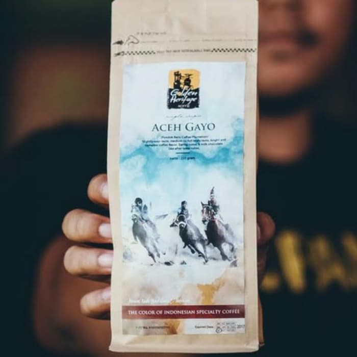 

Golden Heritage Coffee Kopi Arabika Aceh Gayo (Biji/Bubuk) 200gr