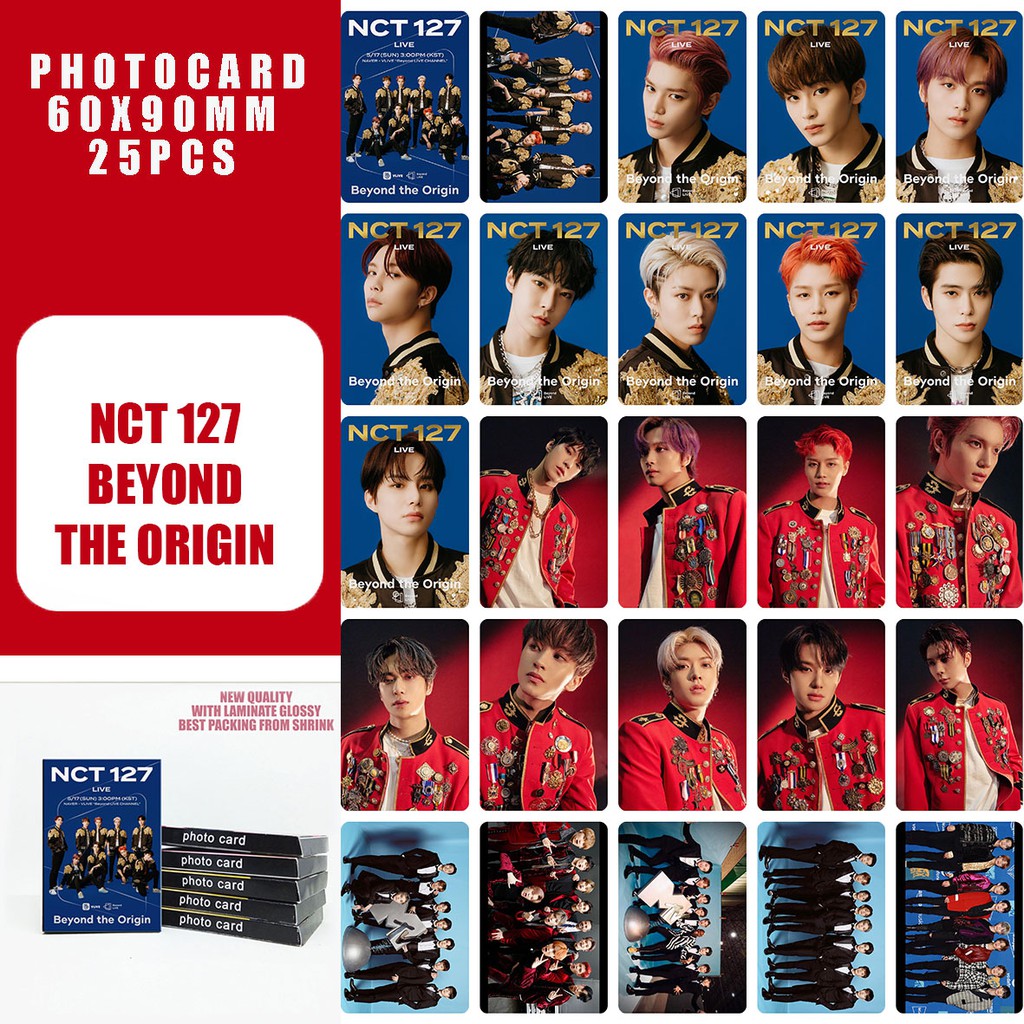 Photocard nct127 1pack isi 25pcs (cod)