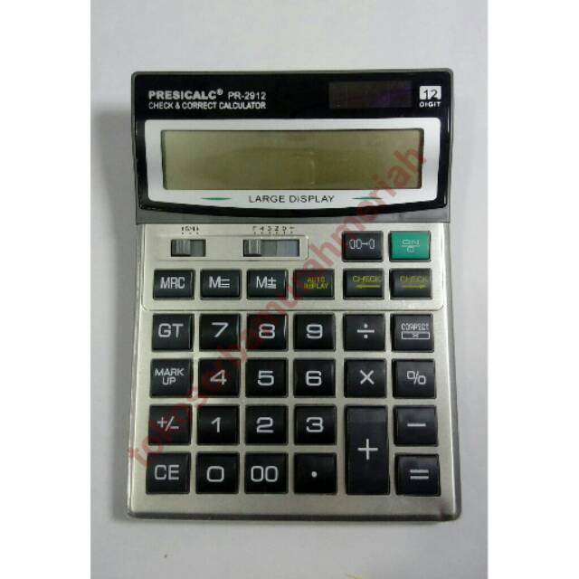 

KALKULATOR CALCULATOR PRESICALC PR-2912 .