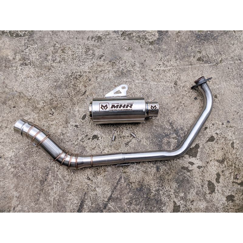 Knalpot Fullset MHR RACING VIXION CBR FU R15 JMX Dll