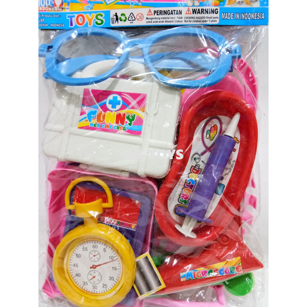 Mainan Anak Dokter Set - Mini Doctor Play Set - WJS163