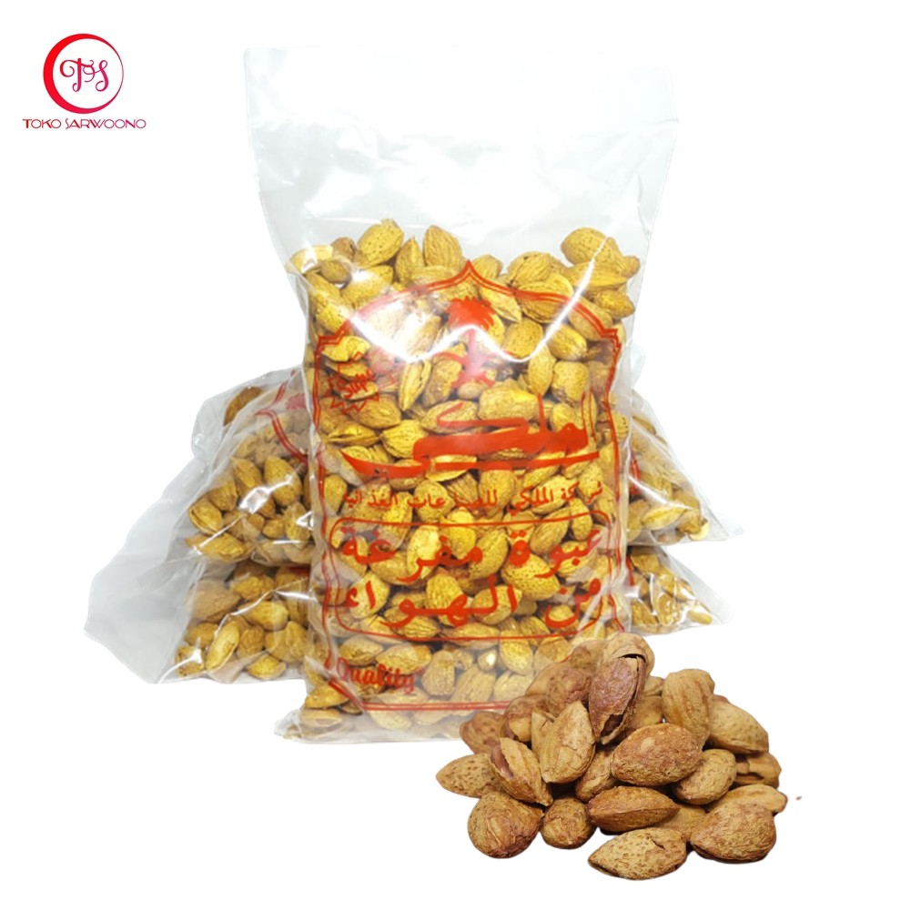 Kacang Almond Susu Panggang 1 kg - Original Milk Roasted Almond