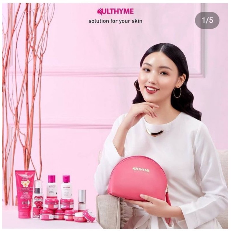ulthyme paket flek / paket blending /paket jerawat / paket super whitening