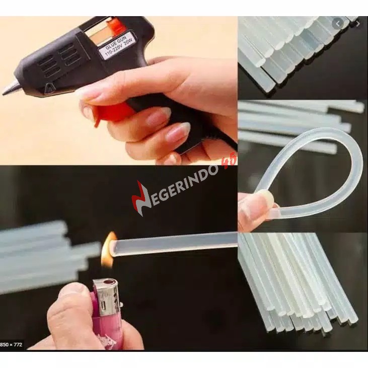 ISI ULANG LEM TEMBAK / REFILL LEM TEMBAK / LEM BAKAR KECIL GLUE GUN